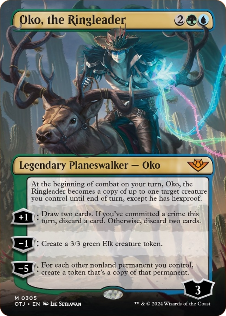 Oko, the Ringleader (Borderless) [Outlaws of Thunder Junction] | The CG Realm
