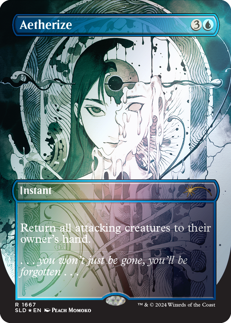 Aetherize (Rainbow Foil) [Secret Lair Drop Series] | The CG Realm