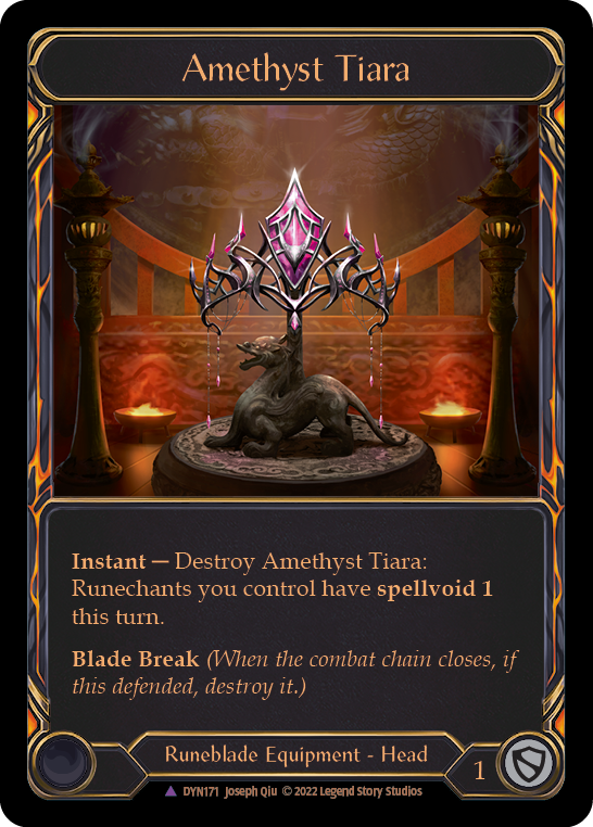 Amethyst Tiara (Marvel) [DYN171] (Dynasty)  Cold Foil | The CG Realm