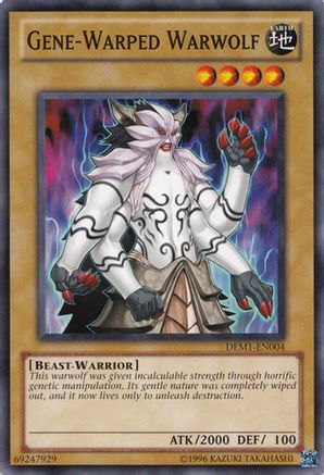 Gene-Warped Warwolf (DEM1-EN004) - Demo Pack Unlimited