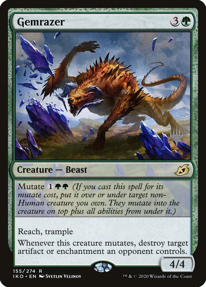 Gemrazer (Promo Pack) [Ikoria: Lair of Behemoths Promos] | The CG Realm