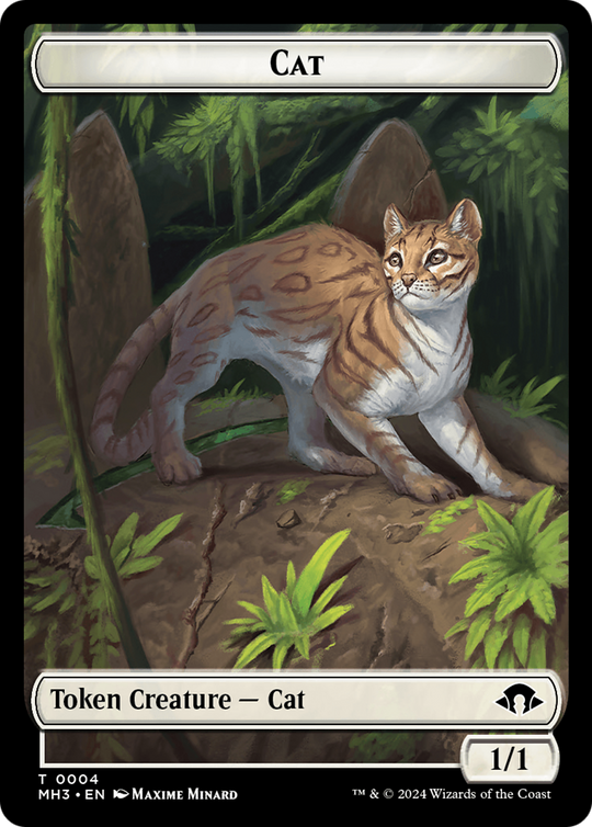 Cat // Energy Reserve Double-Sided Token (MH3-4 // 36) - Modern Horizons 3