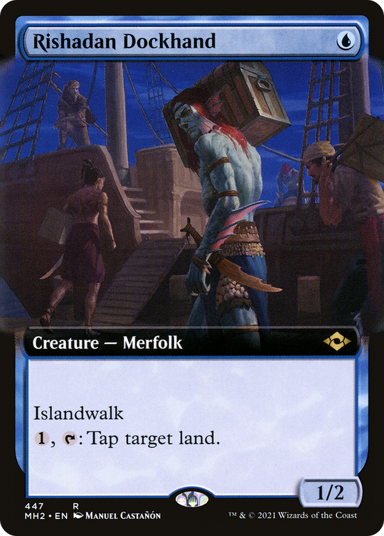 Rishadan Dockhand (Extended Art) (MH2-447) - Modern Horizons 2: (Extended Art)