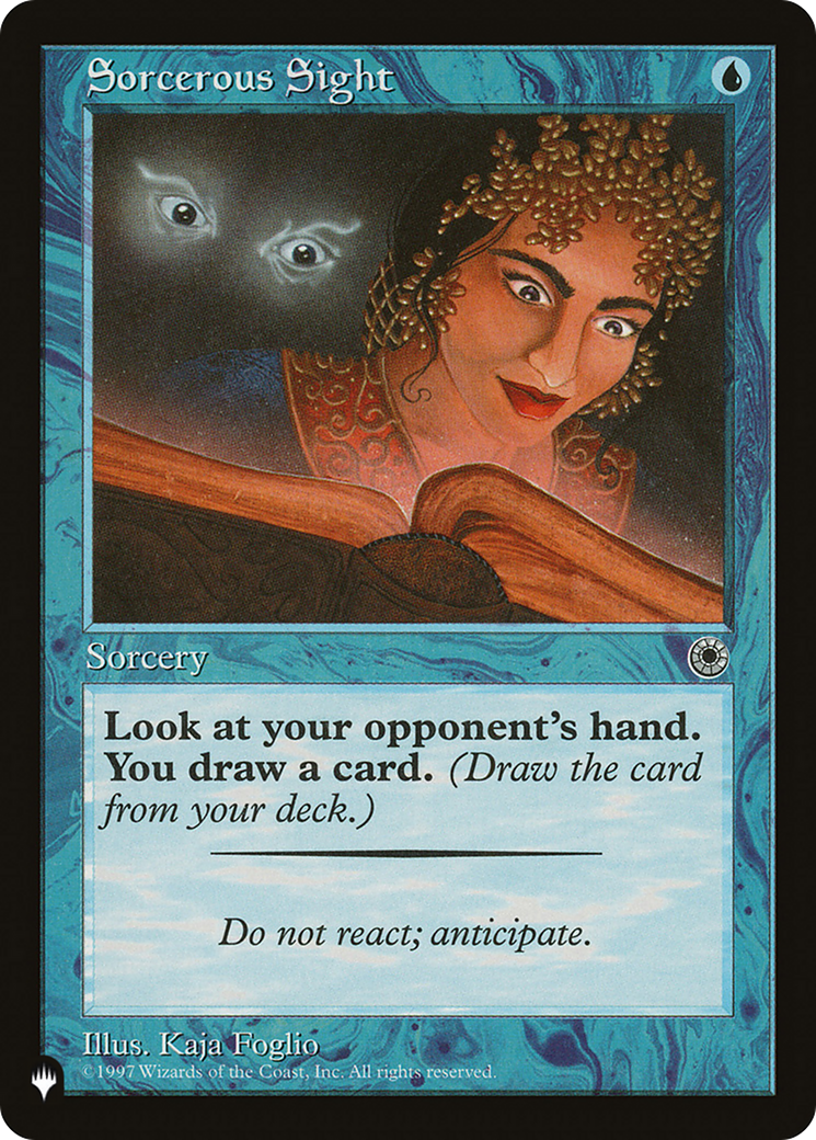 Sorcerous Sight [The List] | The CG Realm