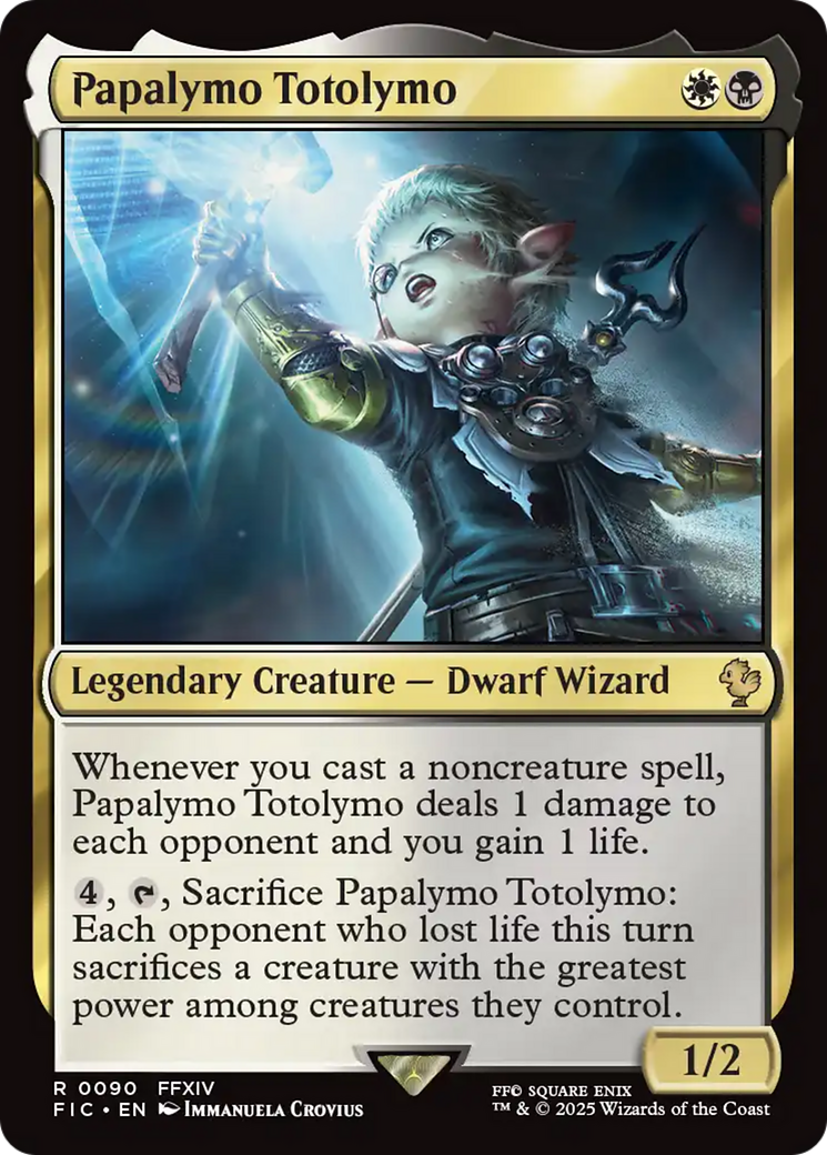Papalymo Totolymo [FINAL FANTASY Commander] | The CG Realm