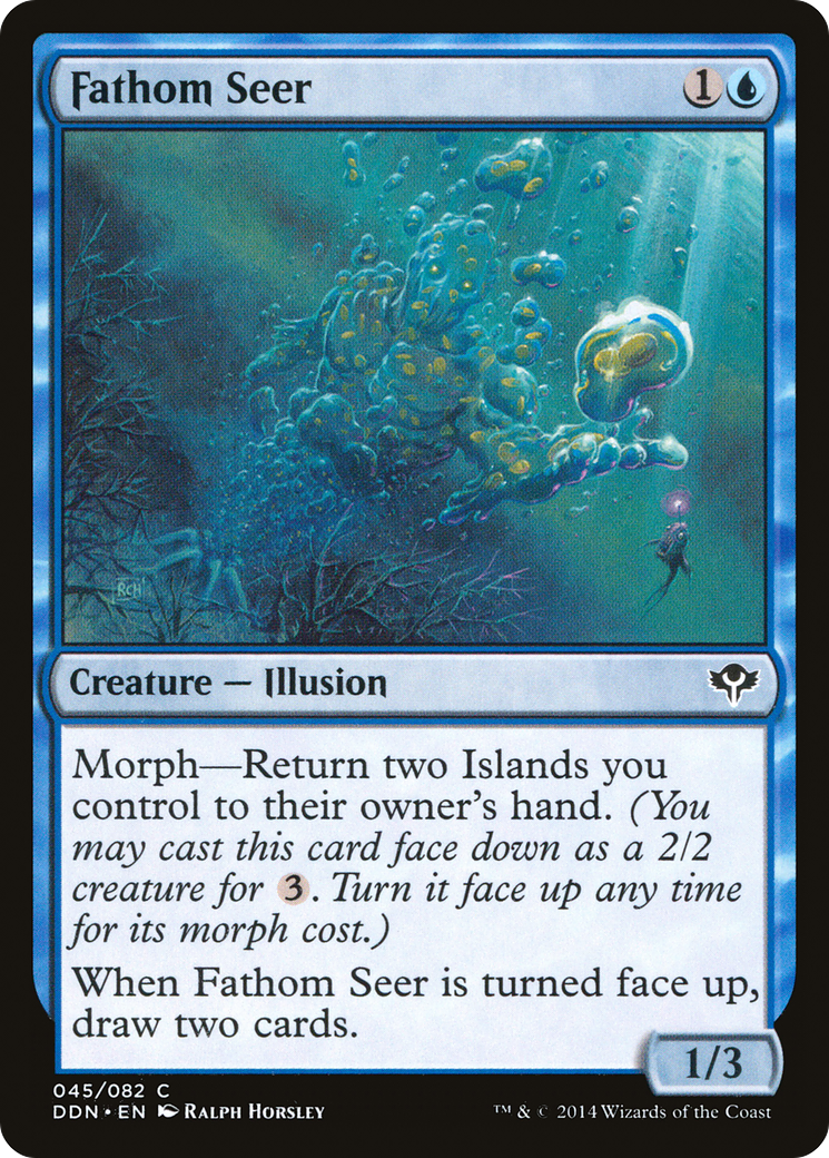 Fathom Seer (DDN-045) - Duel Decks: Speed vs. Cunning