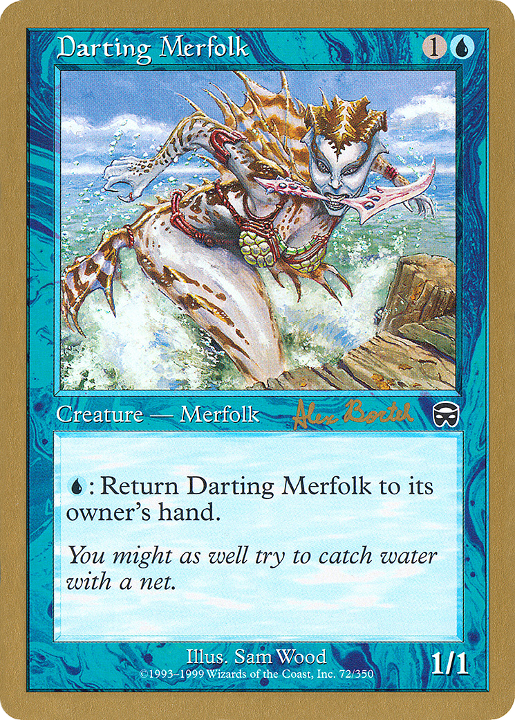 Darting Merfolk - 2001 Alex Borteh (MMQ) (WCD-) - World Championship Decks 2001