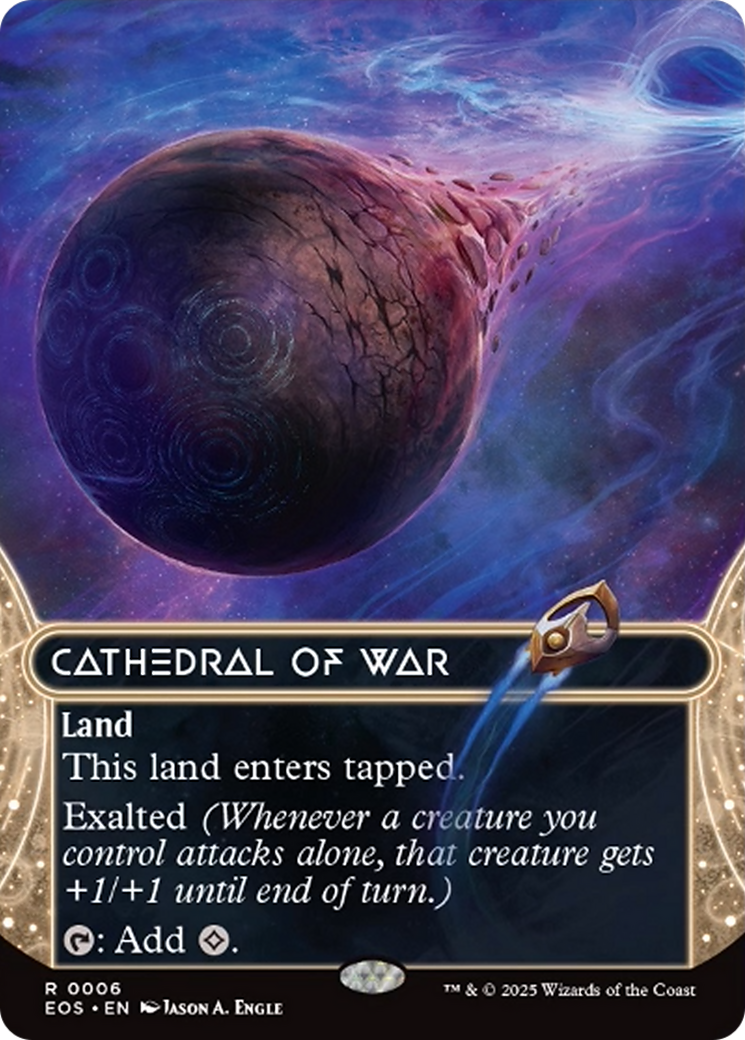 Cathedral of War (0006) (Borderless) [Edge of Eternities: Stellar Sights] | The CG Realm