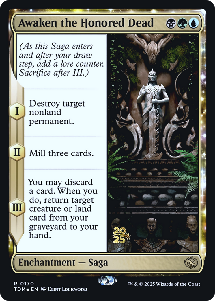 Awaken the Honored Dead (PRE-170) - Prerelease Cards Foil