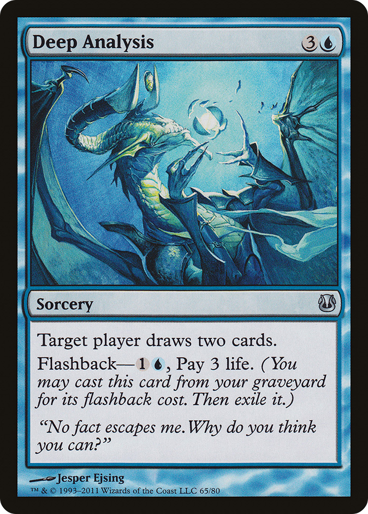 Deep Analysis (DDH-065) - Duel Decks: Ajani vs. Nicol Bolas