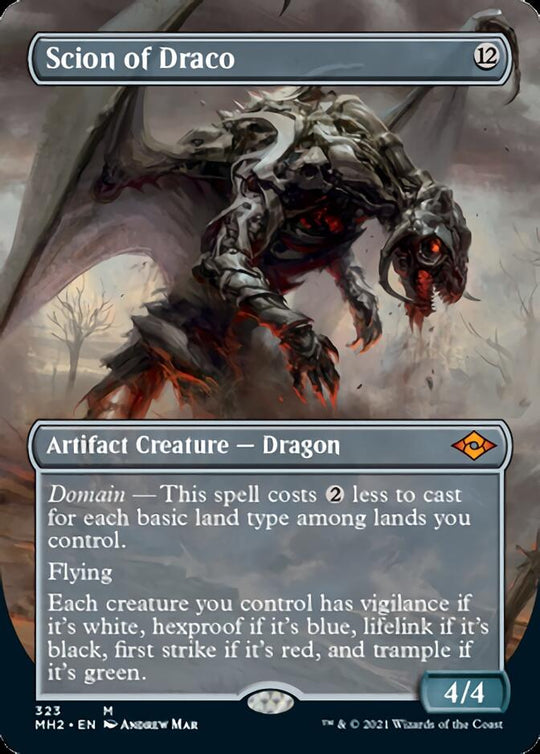 Scion of Draco (Borderless) (MH2-323) - Modern Horizons 2