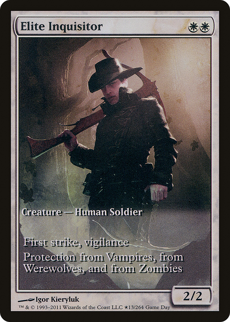 Elite Inquisitor (GAME-013) - Innistrad Promos Foil