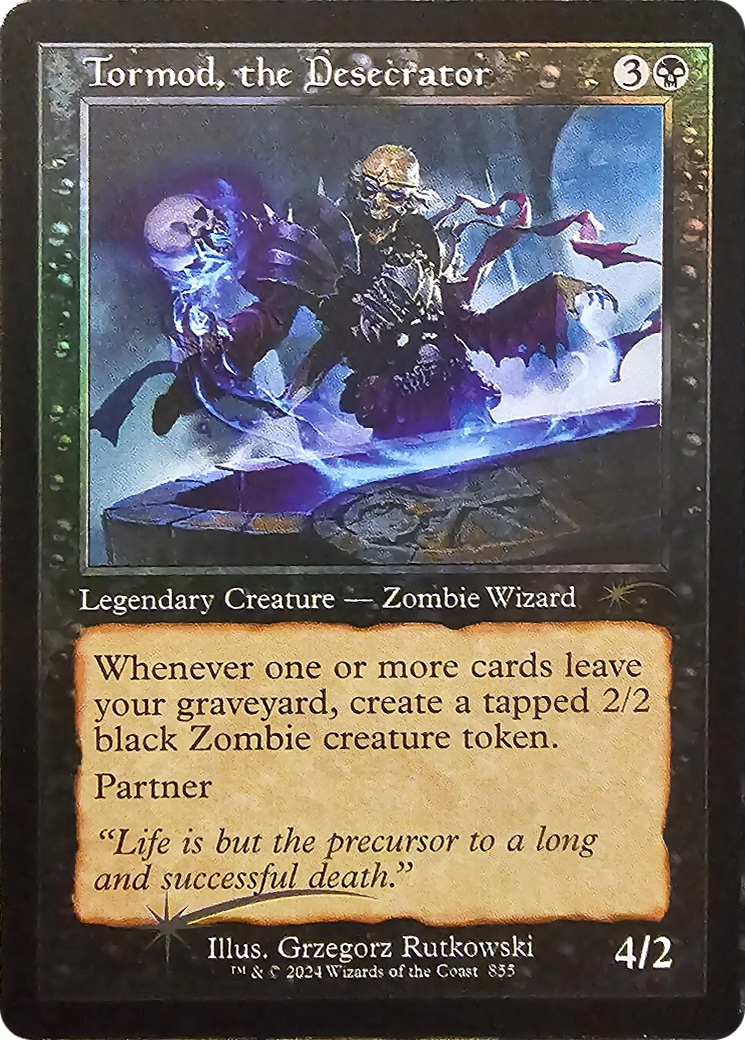 Tormod, the Desecrator (Retro Frame) [Secret Lair Drop Series] | The CG Realm