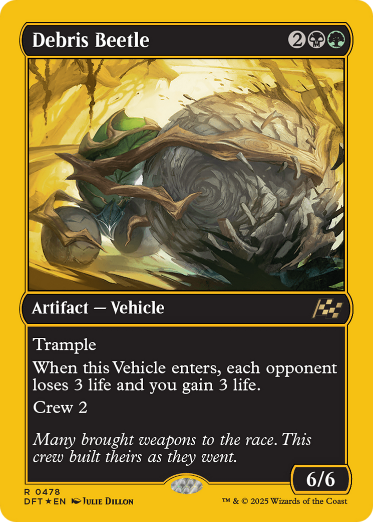 Debris Beetle (First-Place Foil) [Aetherdrift] | The CG Realm