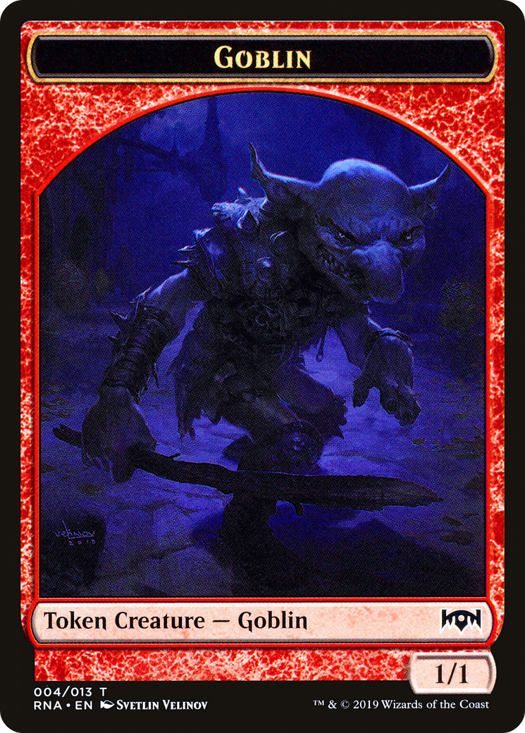 Goblin Token (RNA-004) - Ravnica Allegiance Tokens