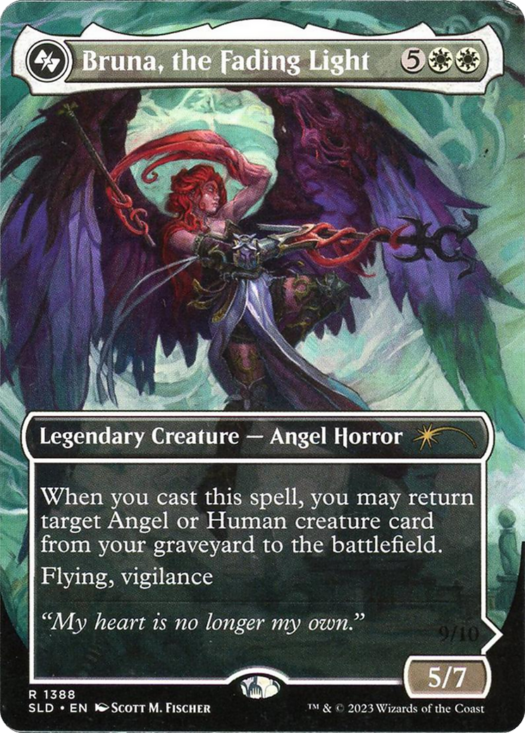 Bruna, the Fading Light (SLD-1336) - Secret Lair Drop (Borderless) Foil
