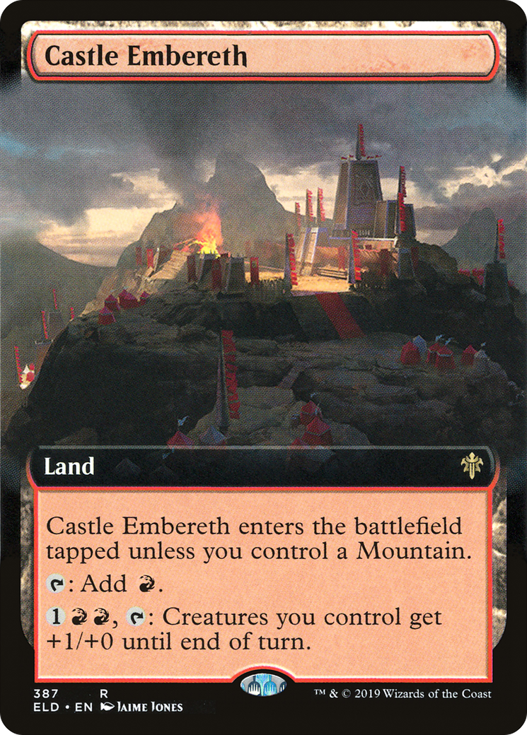 Castle Embereth (Extended Art) (ELD-387) - Throne of Eldraine: (Extended Art)