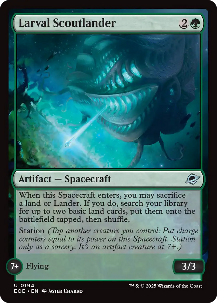 Larval Scoutlander [Edge of Eternities] | The CG Realm