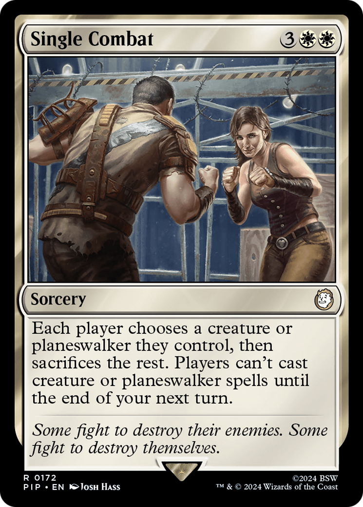 Single Combat [Fallout] | The CG Realm