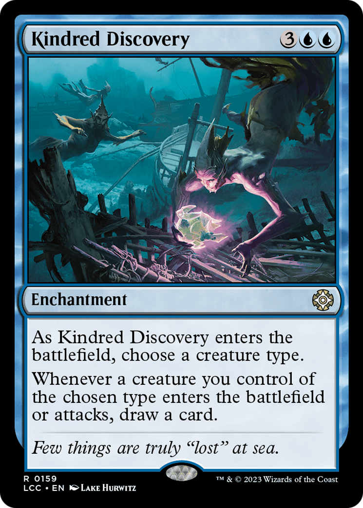 Kindred Discovery [The Lost Caverns of Ixalan Commander] | The CG Realm