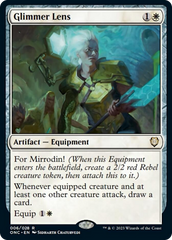 Glimmer Lens [Phyrexia: All Will Be One Commander] | The CG Realm