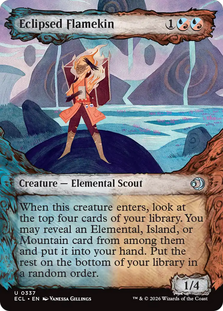 Eclipsed Flamekin (Showcase) [Lorwyn Eclipsed] | The CG Realm