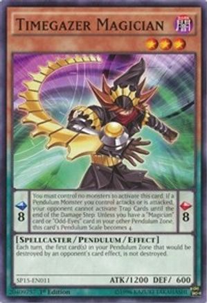 Timegazer Magician (SP15-EN011) - Star Pack ARC-V 1st Edition