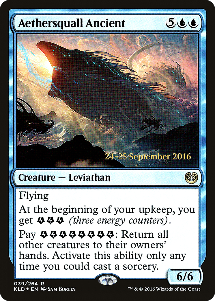 Aethersquall Ancient (PRE-039) - Kaladesh Promos Foil