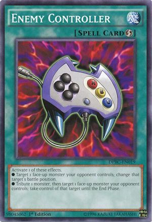 Enemy Controller (DPBC-EN019) - Duelist Pack: Battle City 1st Edition