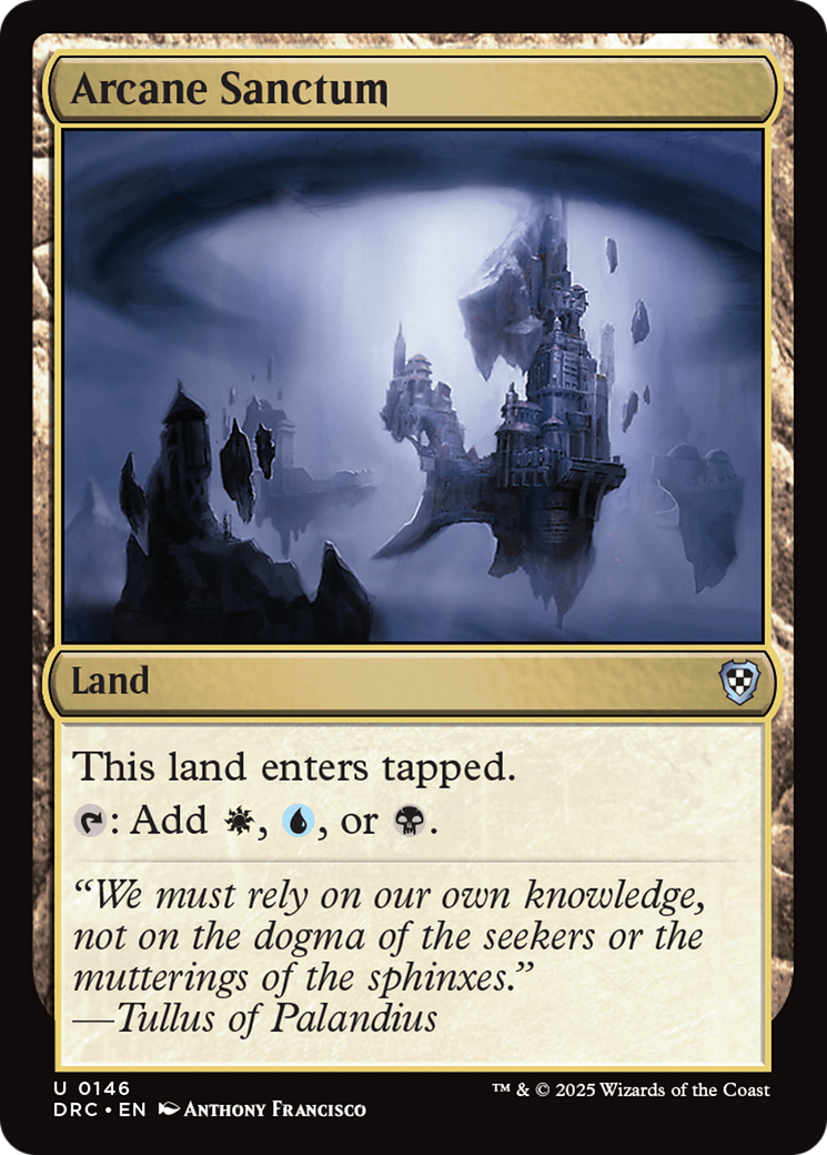 Arcane Sanctum [Aetherdrift Commander] | The CG Realm
