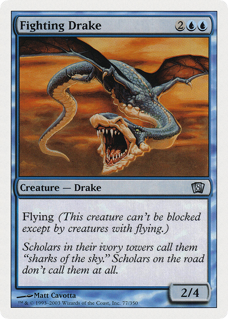 Fighting Drake (8ED-077) - 8th Edition