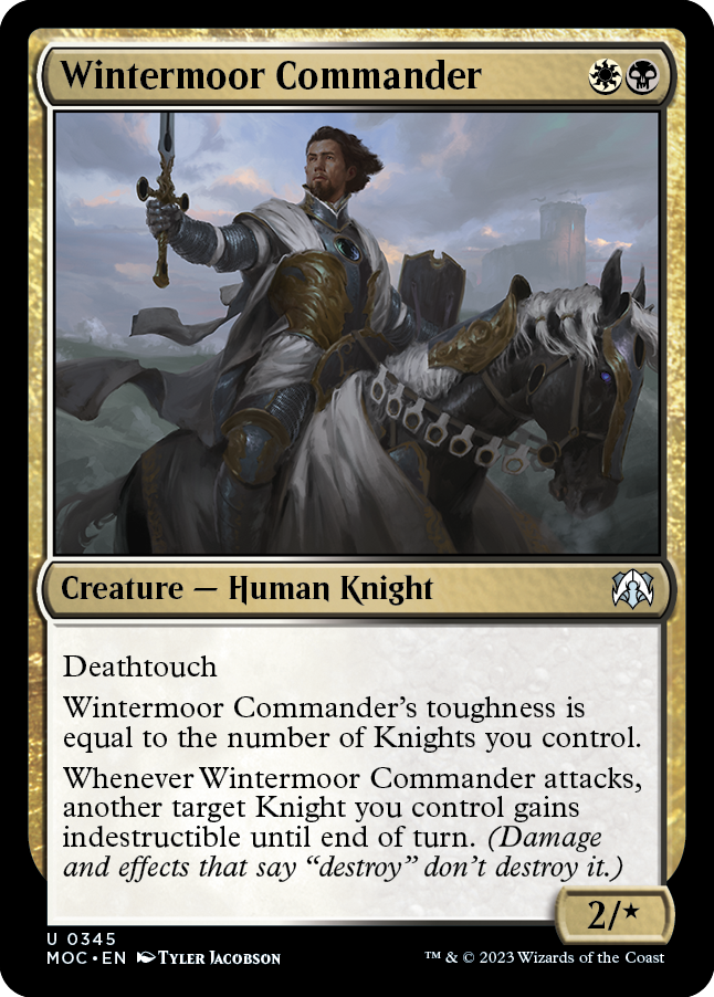 Wintermoor Commander [March of the Machine Commander] | The CG Realm