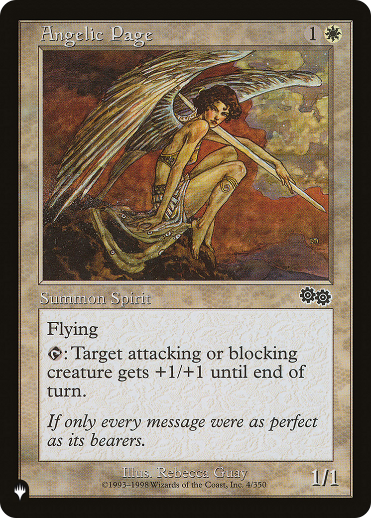 Angelic Page [The List] | The CG Realm