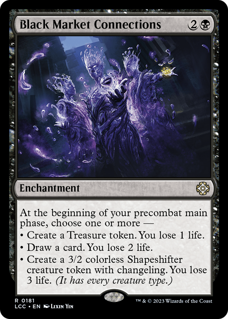 Black Market Connections [The Lost Caverns of Ixalan Commander] | The CG Realm