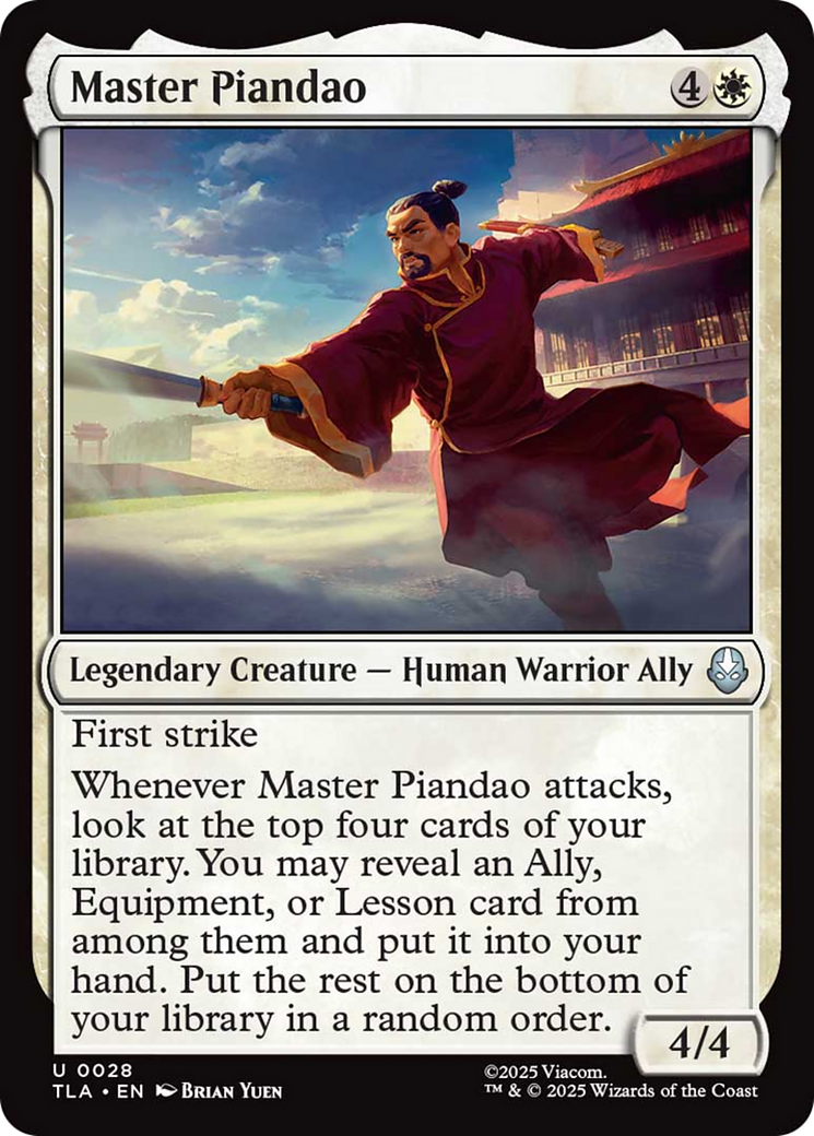 Master Piandao [Avatar: The Last Airbender] | The CG Realm
