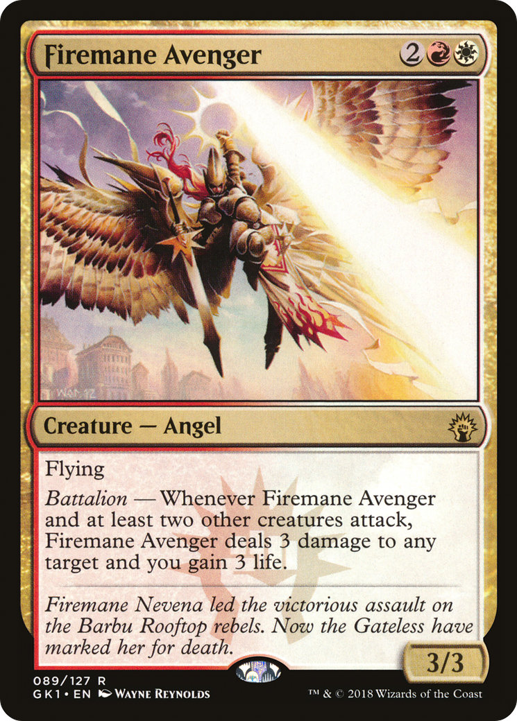 Firemane Avenger (GR1-089) - GRN Guild Kit