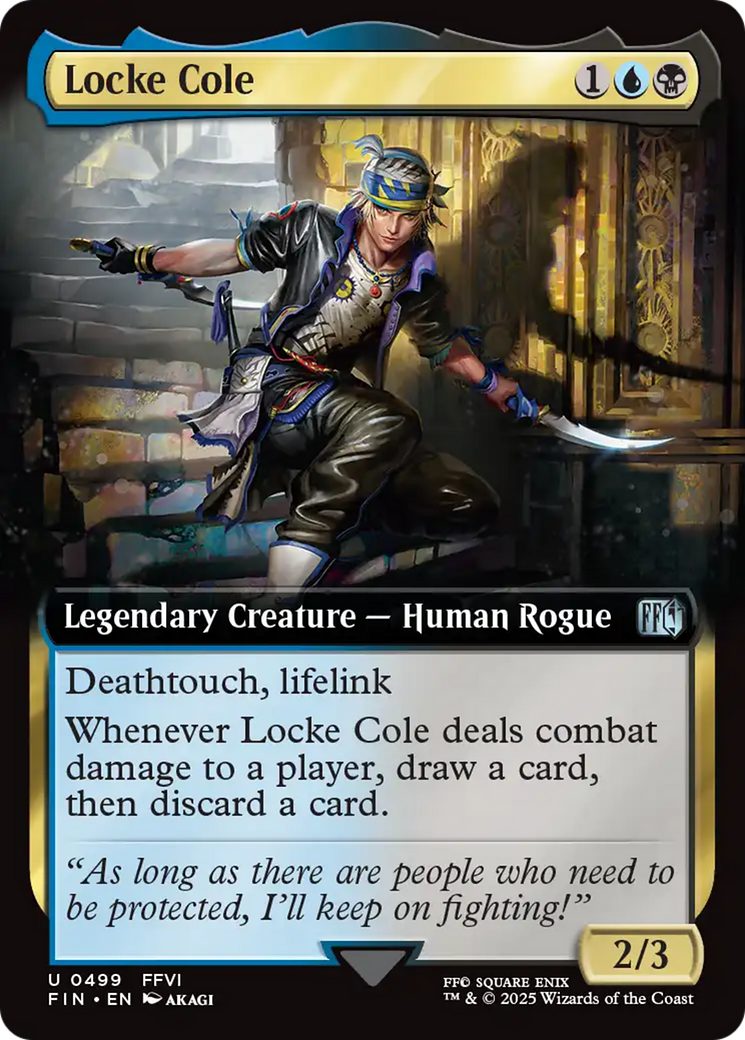 Locke Cole (Extended Art) [FINAL FANTASY] | The CG Realm
