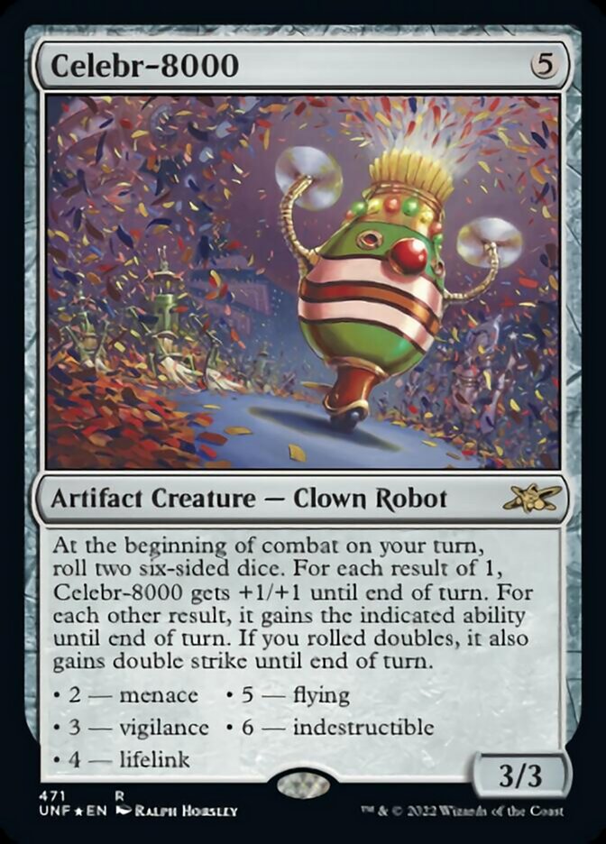 Celebr-8000 (Galaxy Foil) [Unfinity] | The CG Realm