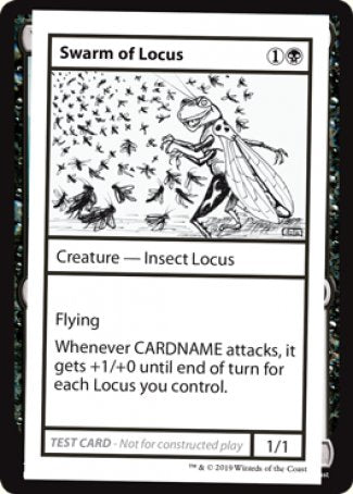 Swarm of Locus (2021 Edition) [Mystery Booster Playtest Cards] | The CG Realm