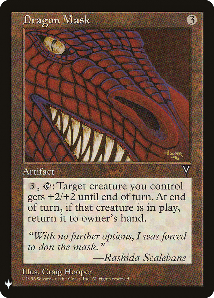 Dragon Mask (LIST-VIS-144) - The List