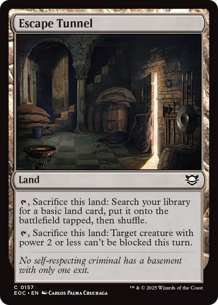 Escape Tunnel [Edge of Eternities Commander] | The CG Realm