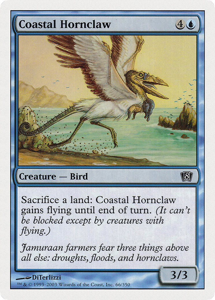 Coastal Hornclaw (8ED-066) - 8th Edition