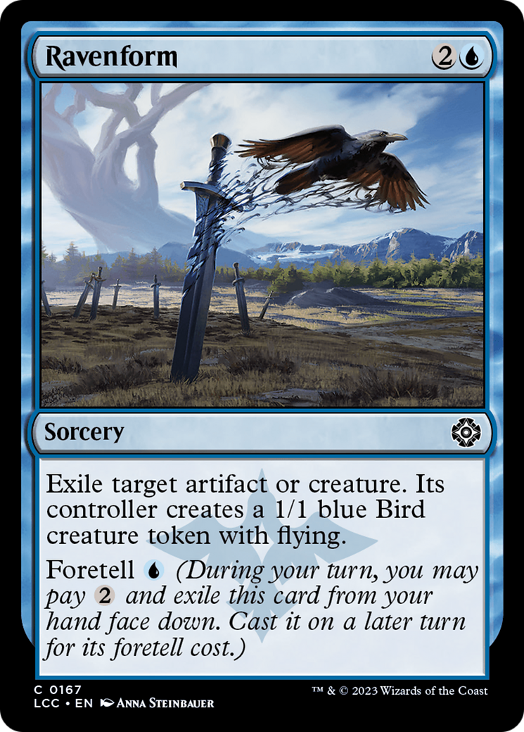 Ravenform [The Lost Caverns of Ixalan Commander] | The CG Realm