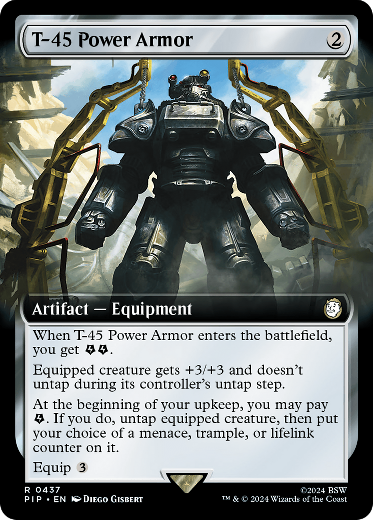 T-45 Power Armor (Extended Art) [Fallout] | The CG Realm
