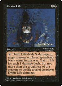 Drain Life (Oversized) [Oversize Cards] | The CG Realm