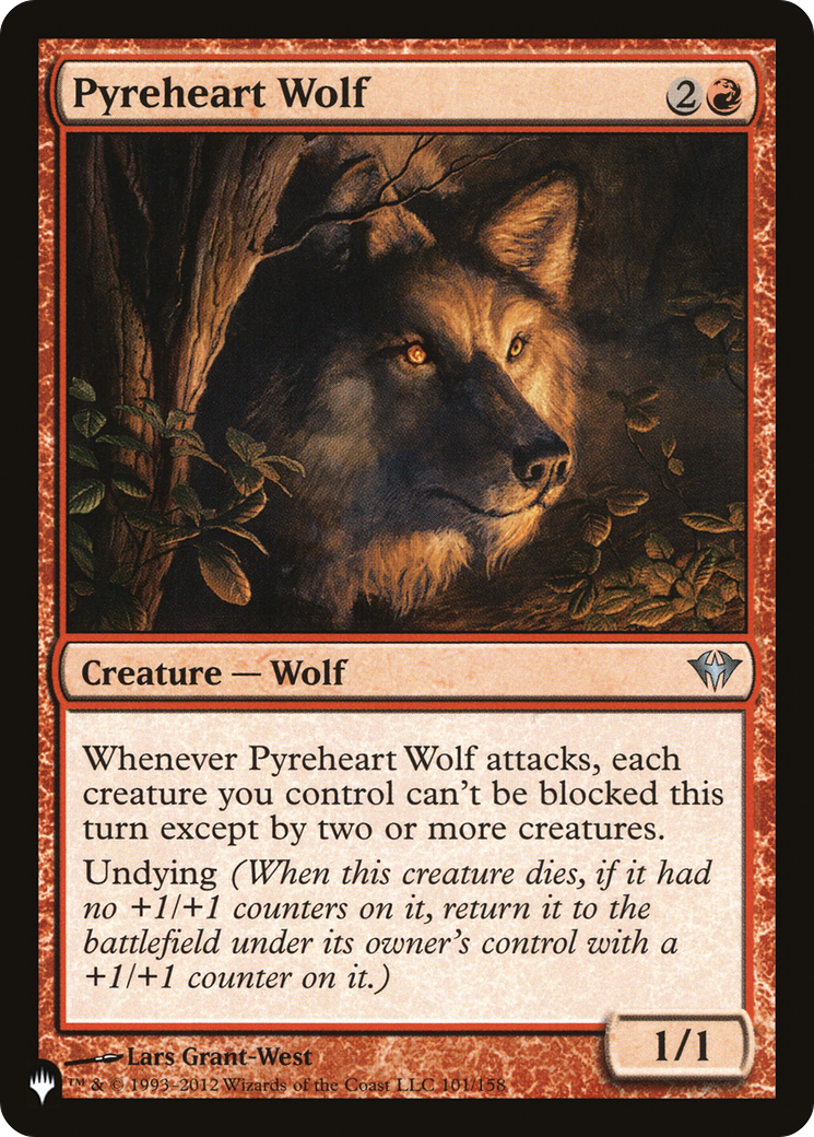 Pyreheart Wolf [The List] | The CG Realm