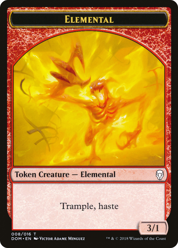 Elemental Token (DOM-008) - Dominaria Tokens