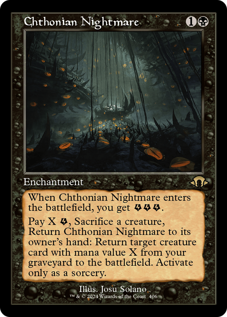 Chthonian Nightmare (Retro) [Modern Horizons 3] | The CG Realm