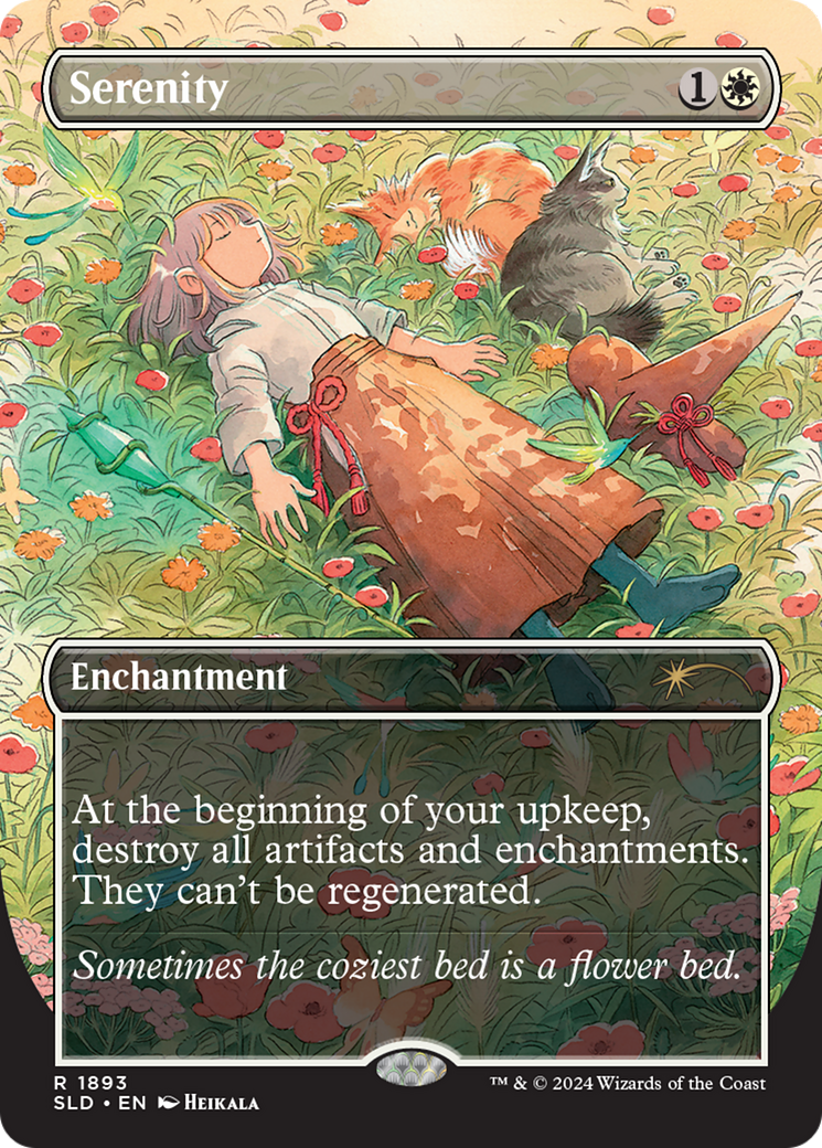 Serenity (Rainbow Foil) [Secret Lair Drop Series] | The CG Realm