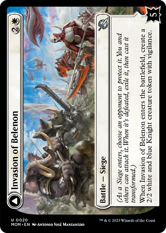 Invasion of Belenon (MOM-020) - March of the Machine